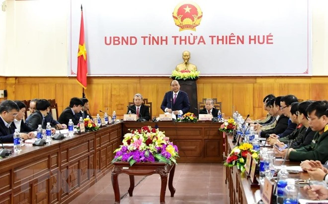 PM checks Tet preparations in Thua Thien-Hue province ảnh 1 PM checks Tet preparations in Thua Thien-Hue province ảnh 1