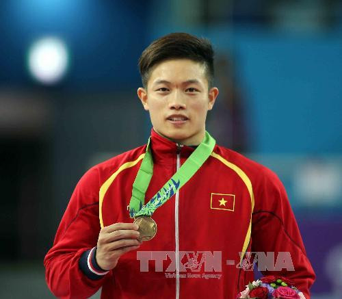Nam gets bronze in World Cup of Gymnastics ảnh 1