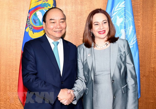 Prime Minister Nguyen Xuan Phuc meets with UN leaders ảnh 1