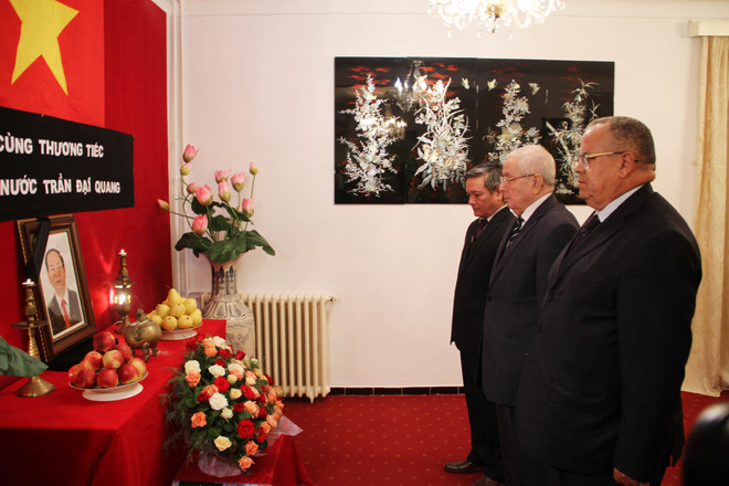 Foreign officials, diplomats in Africa pay tribute to President Quang ảnh 1