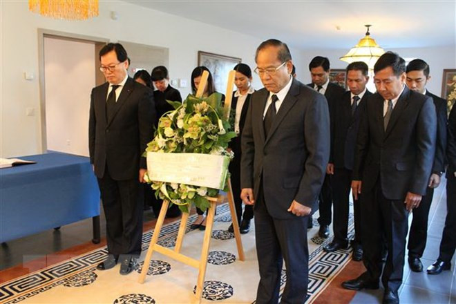 President Tran Dai Quang remembered in Europe ảnh 1