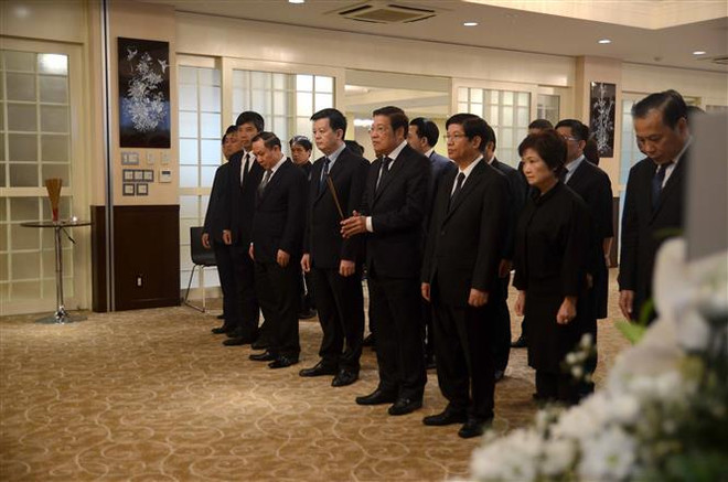 Vietnam Embassy in Japan pays respect to President Tran Dai Quang ảnh 1 Vietnam Embassy in Japan pays respect to President Tran Dai Quang ảnh 1