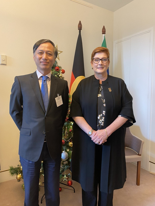 Australian foreign minister hopes for stronger ties with Vietnam ảnh 1 Australian foreign minister hopes for stronger ties with Vietnam ảnh 1