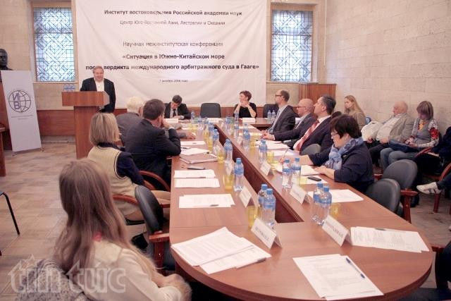 Moscow seminar spotlights PCA’s East Sea ruling ảnh 1 Moscow seminar spotlights PCA’s East Sea ruling ảnh 1