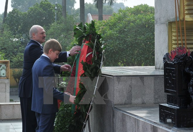 Belarusian President wraps up Vietnam visit ảnh 1