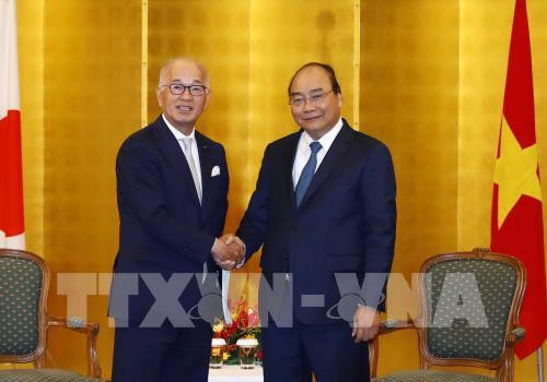 PM meets with leaders of Japanese conglomerates ảnh 3 PM meets with leaders of Japanese conglomerates ảnh 3