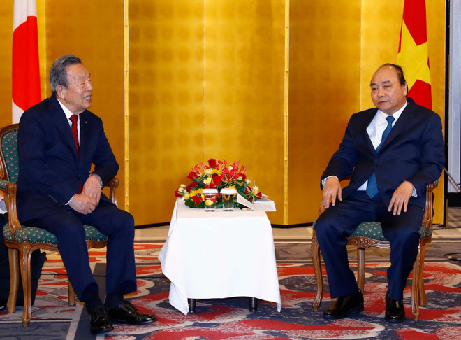 PM meets with leaders of Japanese conglomerates ảnh 2 PM meets with leaders of Japanese conglomerates ảnh 2