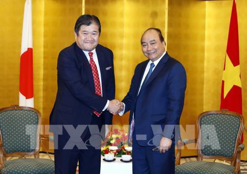 PM meets with leaders of Japanese conglomerates ảnh 1 PM meets with leaders of Japanese conglomerates ảnh 1