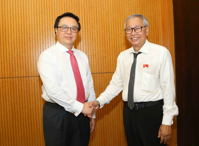 Officials of Myanmar’s ruling party visit Vietnam ảnh 2 Officials of Myanmar’s ruling party visit Vietnam ảnh 2