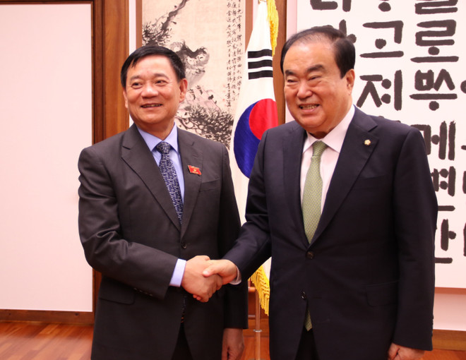 RoK top legislator pledges to prevent violence against Vietnamese brides ảnh 1