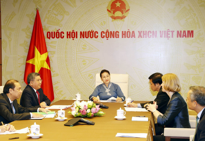 Top legislators of Vietnam, New Zealand hold online talks ảnh 1 Top legislators of Vietnam, New Zealand hold online talks ảnh 1