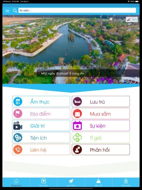 Long An province launches tourism portal and app ảnh 1
