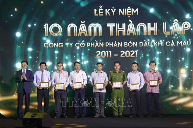 Ca Mau Gas-Power-Fertilizer Complex marks 10th anniversary ảnh 2
