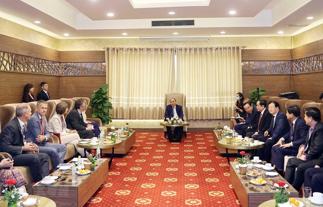 PM hosts int’l development partners on sidelines of Mekong Delta conference ảnh 1 PM hosts int’l development partners on sidelines of Mekong Delta conference ảnh 1