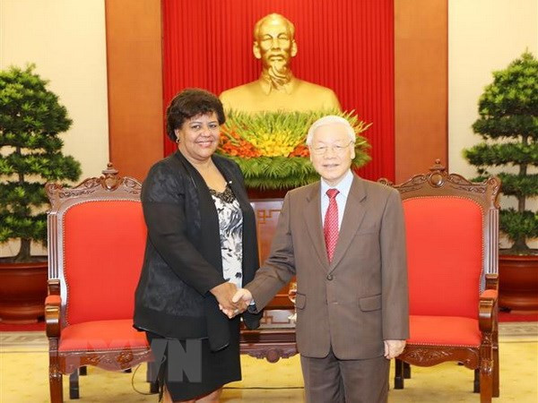 Party chief: Vietnam supports Cuba’s revolutionary cause ảnh 1