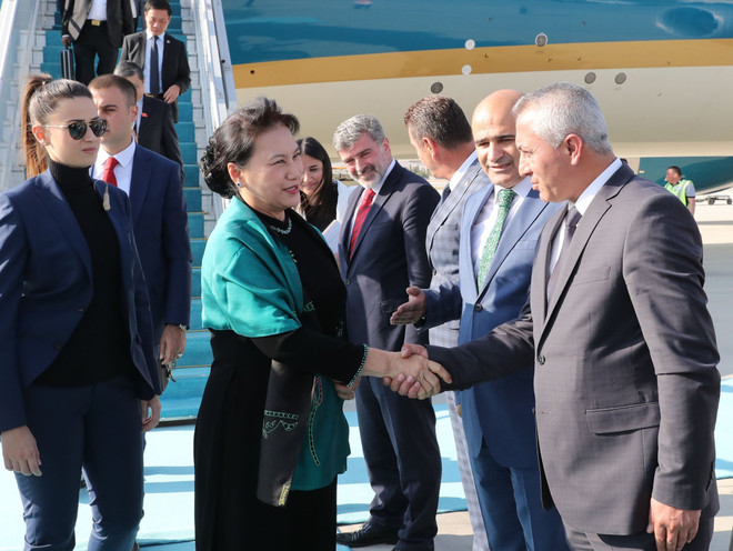 Vietnamese NA Chairwoman pays official visit to Turkey ảnh 1