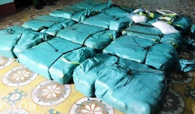 Quang Binh busts largest meth smuggling case ảnh 1 Quang Binh busts largest meth smuggling case ảnh 1