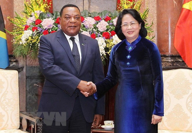 Tanzania a prioritised African partner of Vietnam: Acting President ảnh 1