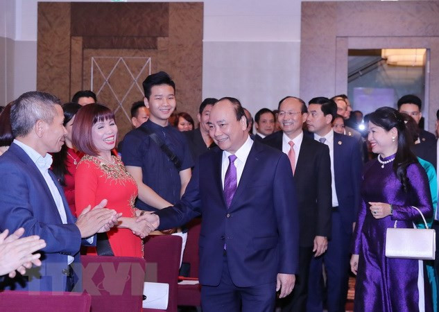 PM meets overseas Vietnamese in Austria ảnh 1