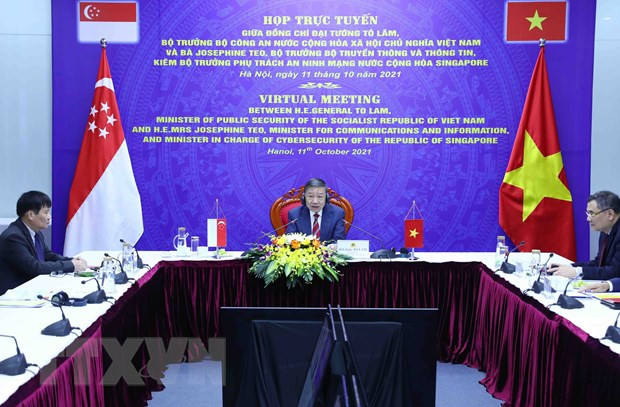 Vietnam, Singapore discuss enhancing cyber security ties ảnh 1 Vietnam, Singapore discuss enhancing cyber security ties ảnh 1
