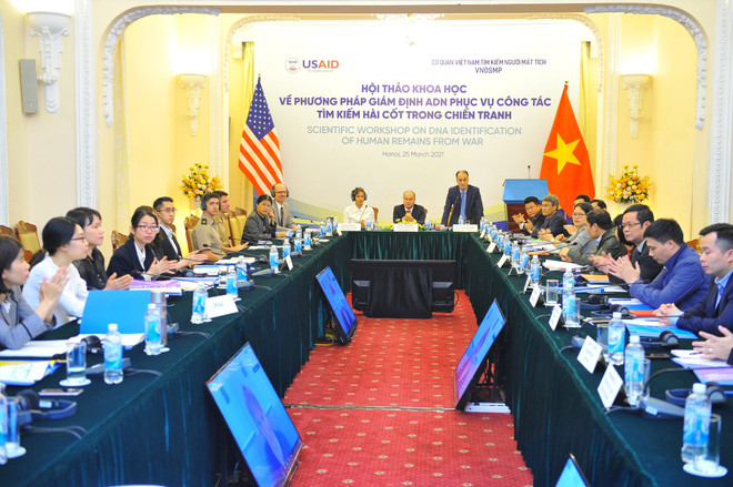 Vietnam, US experts share DNA analysis methods to address war legacies ảnh 1 Vietnam, US experts share DNA analysis methods to address war legacies ảnh 1