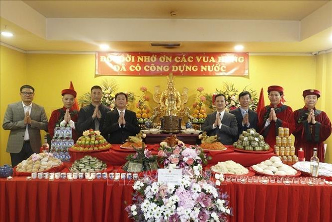 Overseas Vietnamese in Russia commemorate Hung Kings ảnh 1 Overseas Vietnamese in Russia commemorate Hung Kings ảnh 1