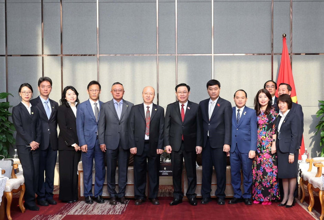 NA Chairman receives leaders of Chinese corporations ảnh 2 NA Chairman receives leaders of Chinese corporations ảnh 2