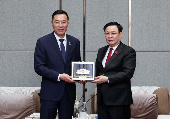 NA Chairman receives leaders of Chinese corporations ảnh 4 NA Chairman receives leaders of Chinese corporations ảnh 4