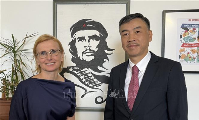 CPV a top priority partner of Czech Republic-based communist party ảnh 1 CPV a top priority partner of Czech Republic-based communist party ảnh 1