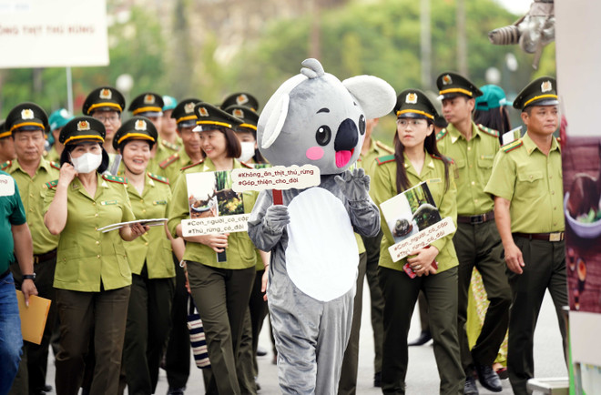 Communication campaign calls for wildlife conservation efforts ảnh 1 Communication campaign calls for wildlife conservation efforts ảnh 1