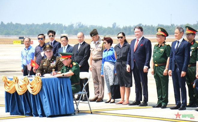 Remains believed to be of US MIA repatriated ảnh 1 Remains believed to be of US MIA repatriated ảnh 1