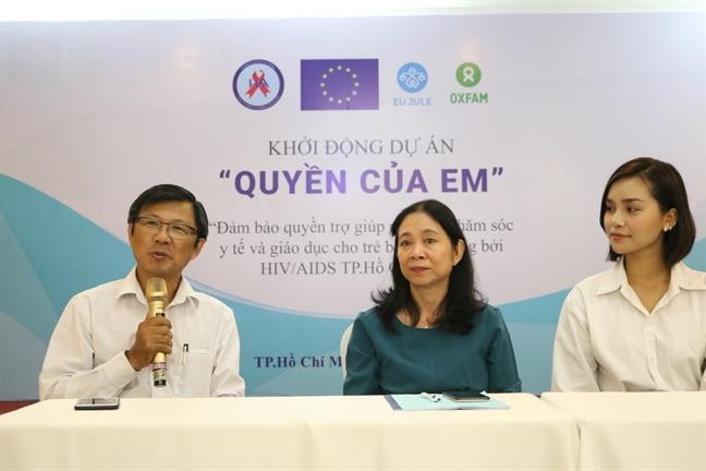 HCM City: Project launched to support children with HIV ảnh 1 HCM City: Project launched to support children with HIV ảnh 1
