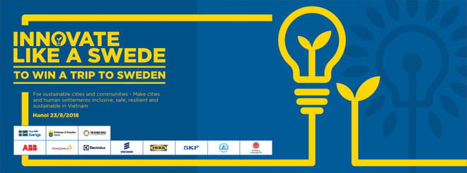“Innovate like a Swede” contest launched in Hanoi ảnh 1 “Innovate like a Swede” contest launched in Hanoi ảnh 1