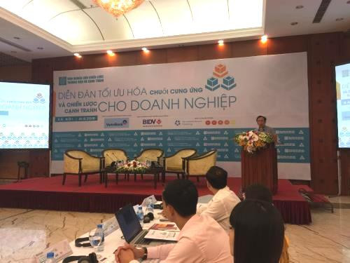 Forum discusses optimising supply chain, business strategy ảnh 1 Forum discusses optimising supply chain, business strategy ảnh 1