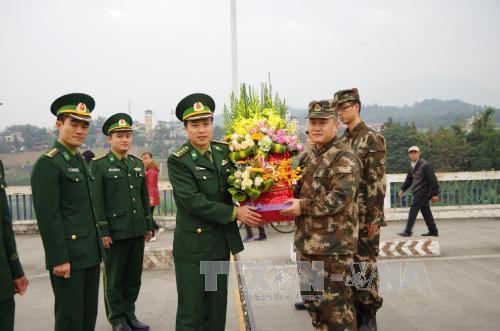Lao Cai border guards maintain sound partnership with Chinese peers ảnh 1 Lao Cai border guards maintain sound partnership with Chinese peers ảnh 1