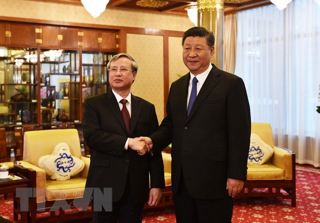 Top Chinese leader affirms desire to develop ties with Vietnam ảnh 1 Top Chinese leader affirms desire to develop ties with Vietnam ảnh 1