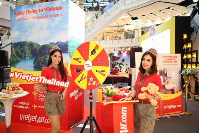 Vietjet joins Vietnam Goods & Tourism Week in Thailand ảnh 2