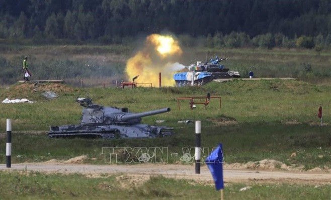 Vietnamese tank crew secures group’s second place at Army Games 2021 ảnh 1