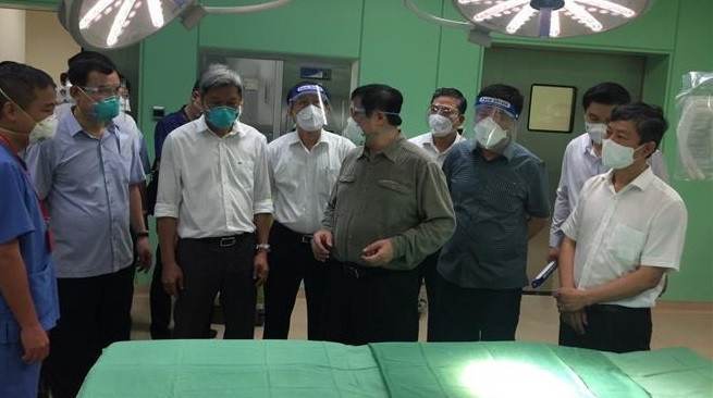 PM inspects COVID-19 treatment facilities in Binh Duong ảnh 1 PM inspects COVID-19 treatment facilities in Binh Duong ảnh 1