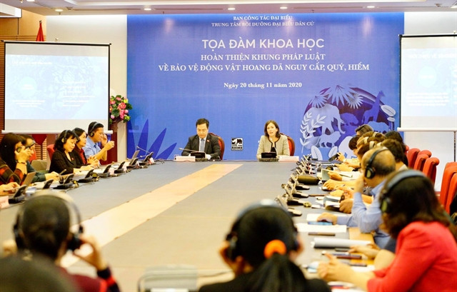 Dialogue discusses strengthening wildlife legislation in Vietnam ảnh 1 Dialogue discusses strengthening wildlife legislation in Vietnam ảnh 1