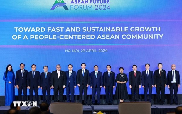 ASEAN Future Forum 2024 enters first session ảnh 2