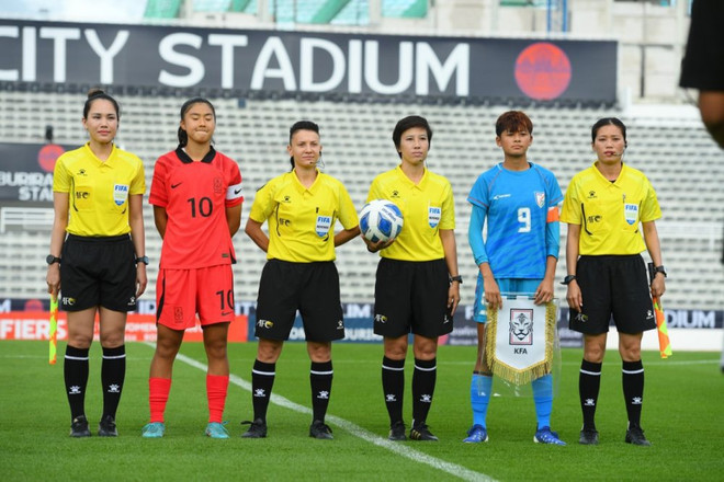 Three Vietnamese female referees to officiate at U17 Women's Asian Cup finals ảnh 1 Three Vietnamese female referees to officiate at U17 Women's Asian Cup finals ảnh 1