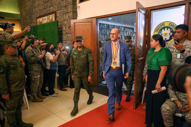 Philippines, US launch annual joint military drills ảnh 1 Philippines, US launch annual joint military drills ảnh 1