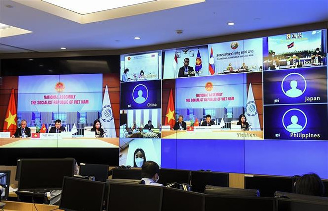 Vietnam chairs online meeting of IPU’s ASEAN+3 group ảnh 1 Vietnam chairs online meeting of IPU’s ASEAN+3 group ảnh 1