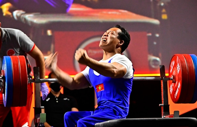 Powerlifter Le Van Cong bags world silver medal in Tbilisi ảnh 1 Powerlifter Le Van Cong bags world silver medal in Tbilisi ảnh 1