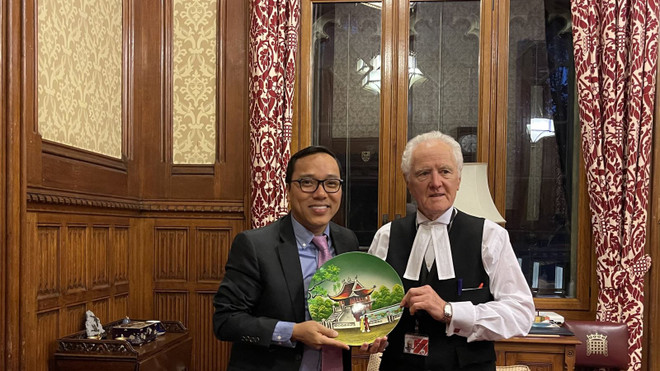Vietnam, UK keen on fostering parliamentary cooperation ảnh 1
