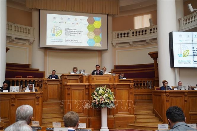 Parliaments should play stronger role in protecting environment for sustainable development: NA Vice Chairman ảnh 1 Parliaments should play stronger role in protecting environment for sustainable development: NA Vice Chairman ảnh 1