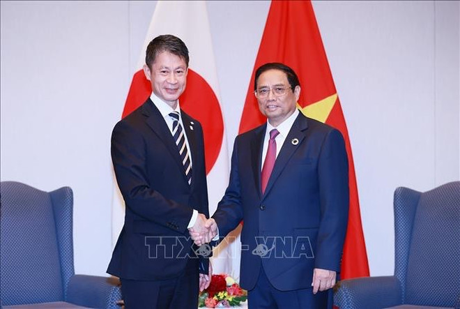 PM receives Hiroshima Governor ảnh 1