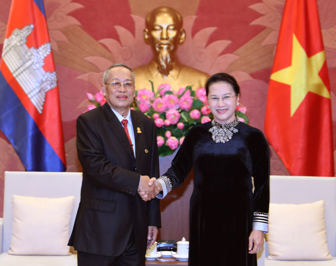 Senior legislators pledge to boost Cambodia-Vietnam cooperation ảnh 1 Senior legislators pledge to boost Cambodia-Vietnam cooperation ảnh 1