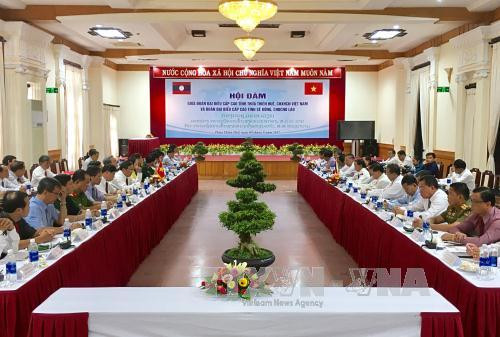 Vietnamese, Lao provinces step up multifaceted cooperation ảnh 1 Vietnamese, Lao provinces step up multifaceted cooperation ảnh 1
